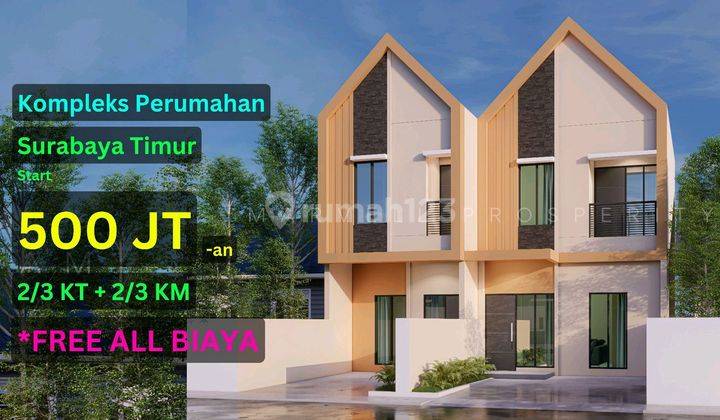 Rumah Baru Di Perumahan Gununganyar Emas Surabaya Timur