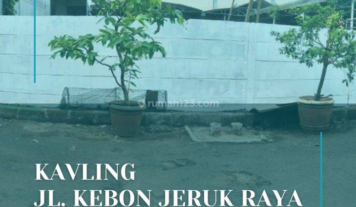 Tanah 341 m² di Jl. Kebun Jeruk Raya Dekat Jalan Tol 1