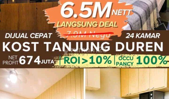 Investasi Menjanjikan Kost An Dekat Mall Taman Anggrek Jakbar 1