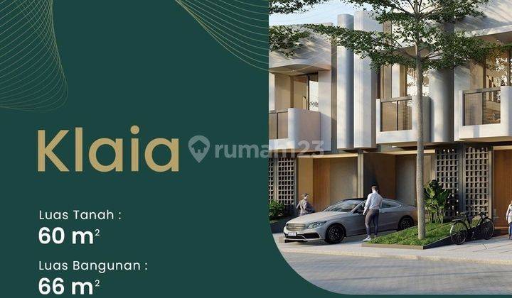 Rumah 2 Lantai di Serpong BSD Bangunan baru style Eco Living 2