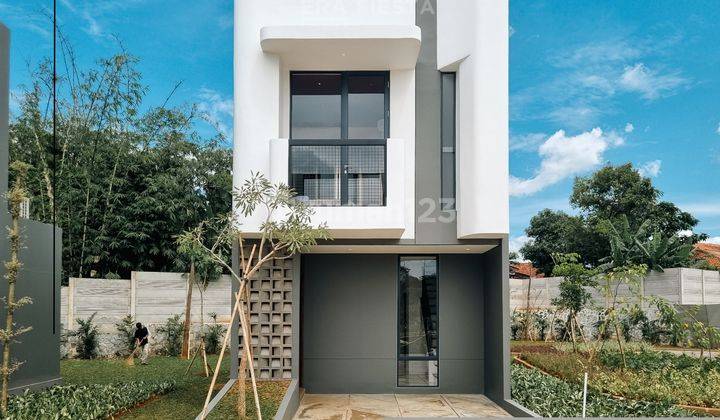 Rumah 2 Lantai di Serpong BSD Bangunan baru style Eco Living 1