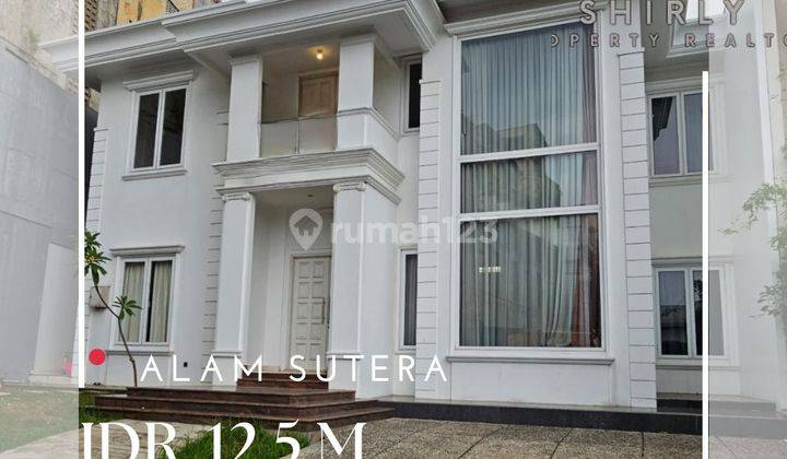 Rumah Cantik di Cluster Sutera Buana Alam Sutera LB. 750 m² SHM  1