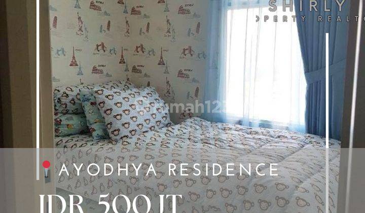 JUAL MURAH! Apartemen siap huni Ayodhya 2 Kamar Tidur Furnished  1