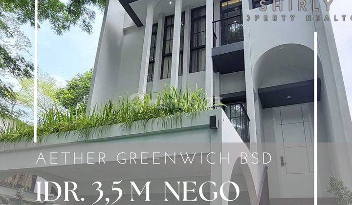 TERMURAH RUMAH BARU LT 170 DI GREENWICH HADAP SELATAN  1