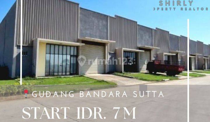 Jual Gudang Bagus Murah 456 m² lokasi dekat Bandara Soeta 1