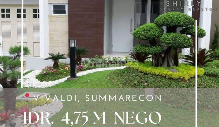 Rumah Mewah 2 Lantai di Vivaldi Symphonia, GS Bagus hadap Selatan 1