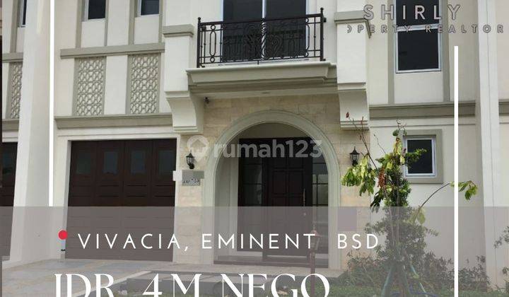 Rumah cantik Eminent Vivacia 2 Lantai Sudah Renovasi murah LB 200 1