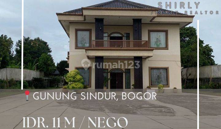 JUAL RUMAH MEWAH HITUNG HARGA TANAH DI GUNUNG SINDUR SHM 1