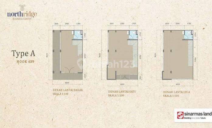 DISEWAKAN RUKO HOEK NORTHRIDGE  BSD LOKASI STRATEGIS 2