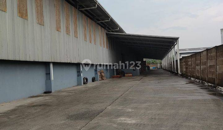 Gudang Luas Akses 40 Ft Kawasan Industrial Jbbk Cikarang  2