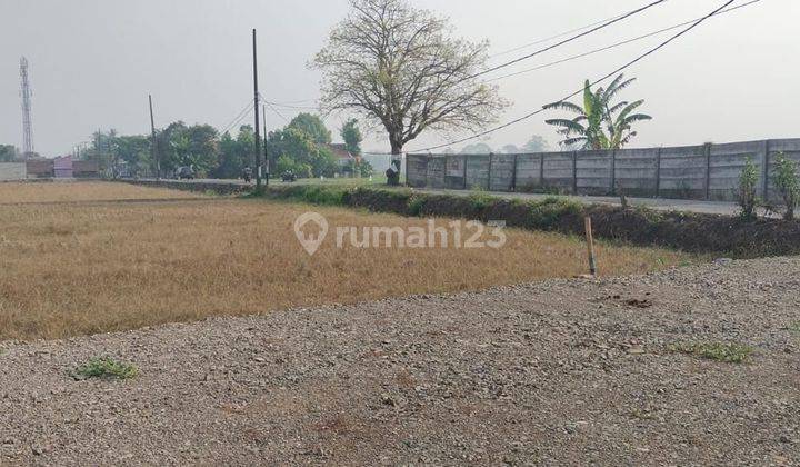 Tanah Cocok Untuk Gudang di Pinggir Jl Raya Curug Tangerang 2