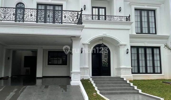 Rumah Mewah American Style Semi Furnish di Bintaro + Private Pool 1