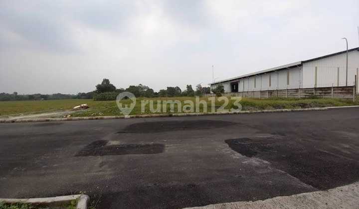 Ready-to-Build Industrial Plots in the Tigaraksa Area, Tangerang