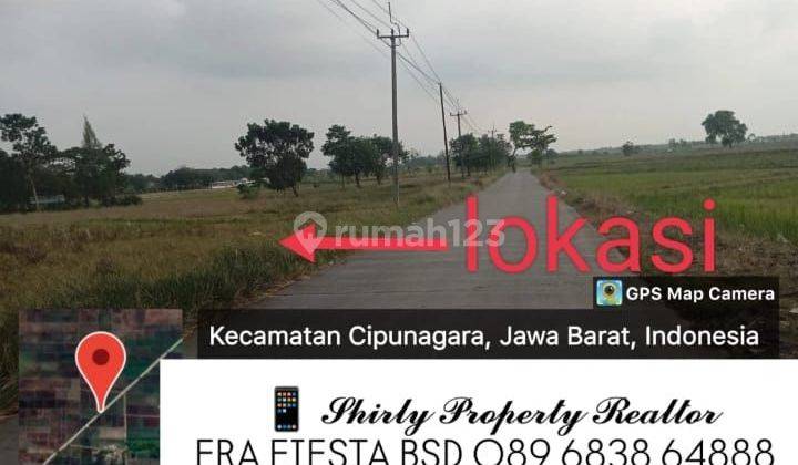 Kavling Industrial Siap Bangun Sudah SHM Di Subang 2