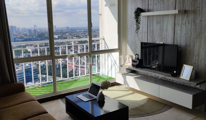 DIJUAL Apartemen AKR Gallery West Residences 2BR Furnished uk86m2 at Jakarta Barat
