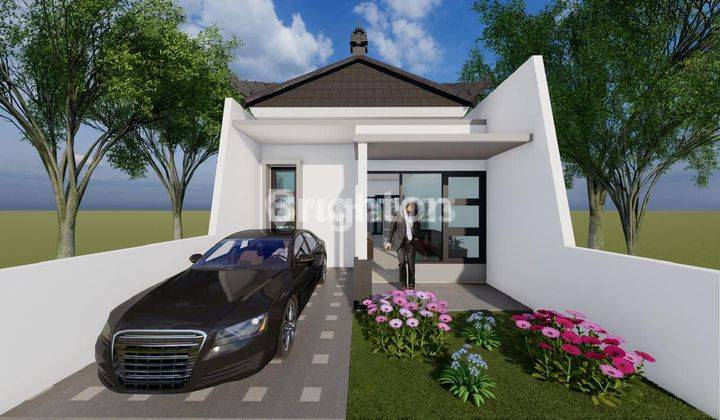 RUMAH MINIMALIS DENGAN KOLAM RENANG DI SELEMADEG TABANAN 1