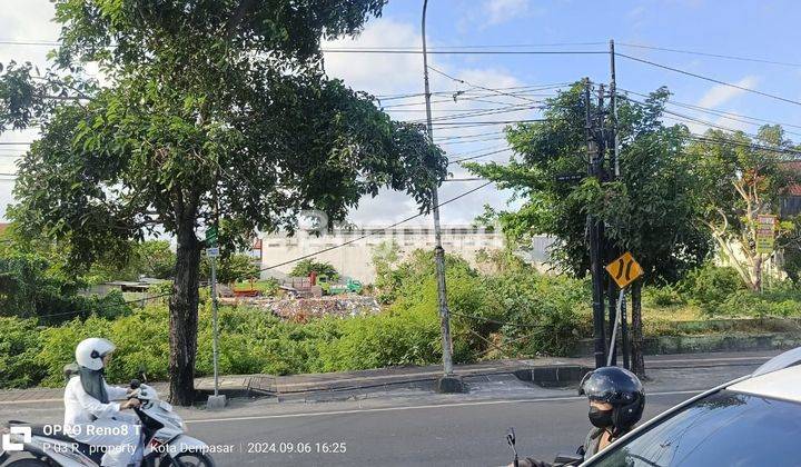 STRATEGIC LAND ON THE SIDE OF THE MAIN ROAD OF MALBORO, WEST DENPASAR 1