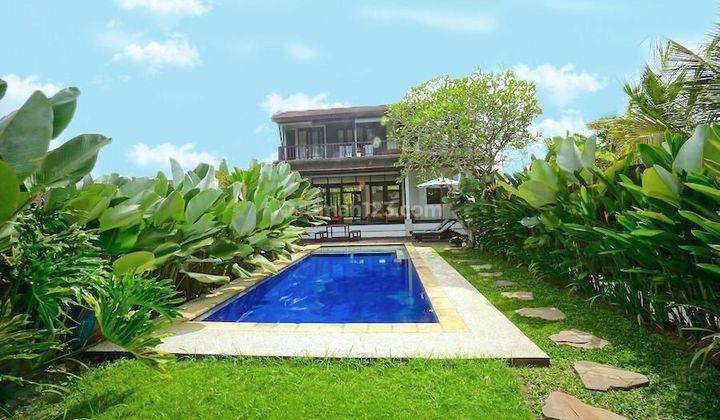 TOP URGENT DI JUAL VILLA VIEW SUNGAI SUNSET DAN SAWAH LOKASI PENGOSEKAN UBUD GIANYAR
 1