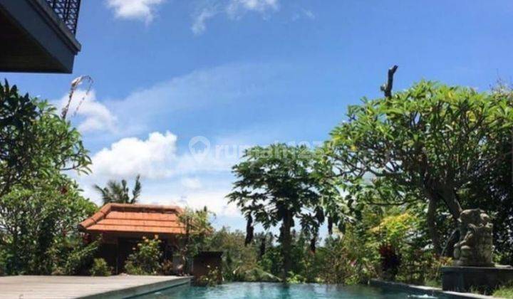 TOP URGENT FOR SALE LUXURY VILLA VIEW RICE POWDER LOCATION KENGETAN UBUD GIANYAR 1