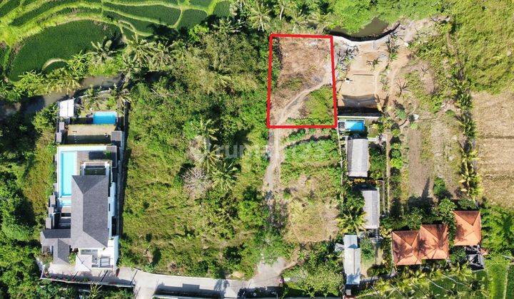 Hot List for Sale of Land with River Rice Field View, Mas Ubud Gianyar Location 1