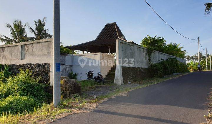 Hot List Di Jual Tanah Bonus Bangunan Joglo View Laut, Sawah Gunung Lokasi Kedungu Kediri Tabanan 2