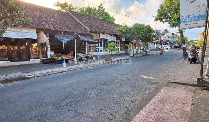 Hot List Di Jual Tanah Bonus Bangunan Toko Lokasi Jalan Utama Ubud  1