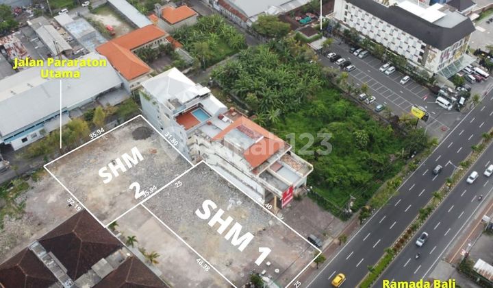 Pasti Deal Di Jual Tanah Pinggir Jalan Utama Lokasi Sunset Road Seminyak Badung Bali 