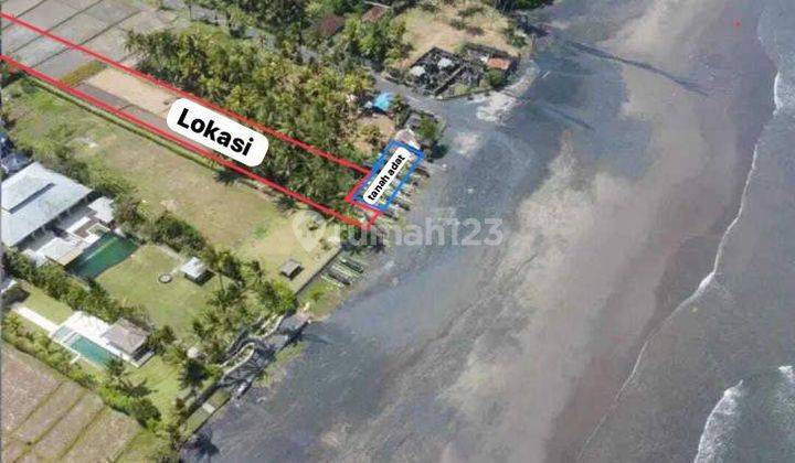 SURE CLOSING FOR SALE BEACH FRONT LAND AT TIBIBIU KERAMBITAN TABANAN TIDE LOCATION
 1