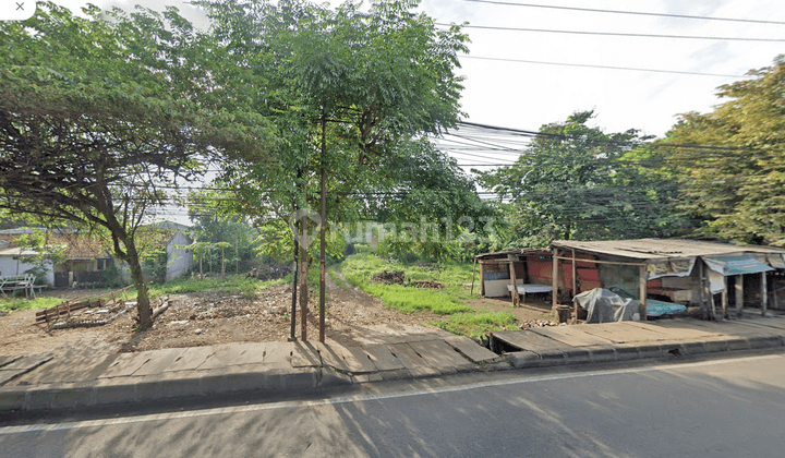 Tanah 1,1Ha Pinggir Jalan Raya di Bojong Sari Parung, Bogor 1