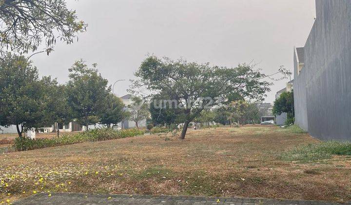 Jual Cepat Turun Harga Kavling Hoek Murni 420m2 di Greenwich Park 2