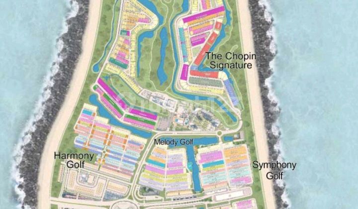 Kavling Island dan Komersial Pik2