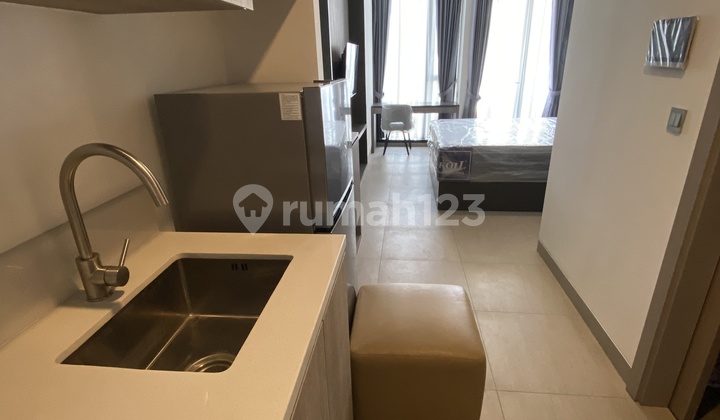 Apartemen Victoria Parc Type Studio Dijual Murah Furnished 2