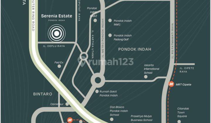 Serenia Estate, Sebuah Perumahan Baru Di Pondok Pinang  2