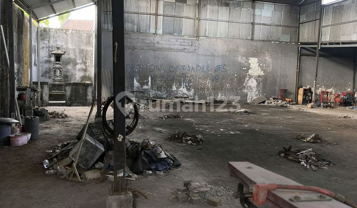 Gudang Strategis 600m² Di Gatsu, Akses Truk Pinggir Jalan Utama