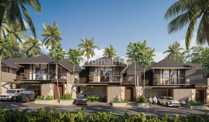 Villa Luxury Berkonsep Arsitektur Bali Di Jimbaran Hijau