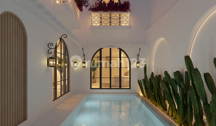 Villa Baru Modern Gaya Mediteranean Di Pantai Lima, Pererenan