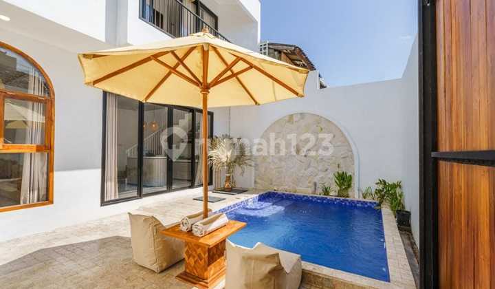 Villa Fully Furnished Mediteranean Style Dekat Pantai Berawa