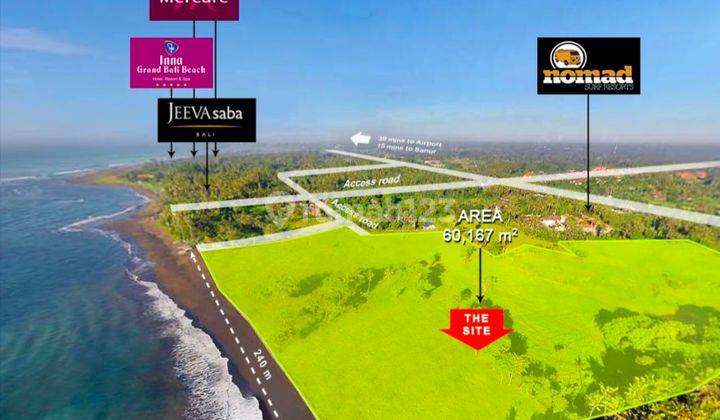 Peluang Investasi Tanah Untuk Resort Luxury Di Pinggir Pantai Saba Gianyar 2