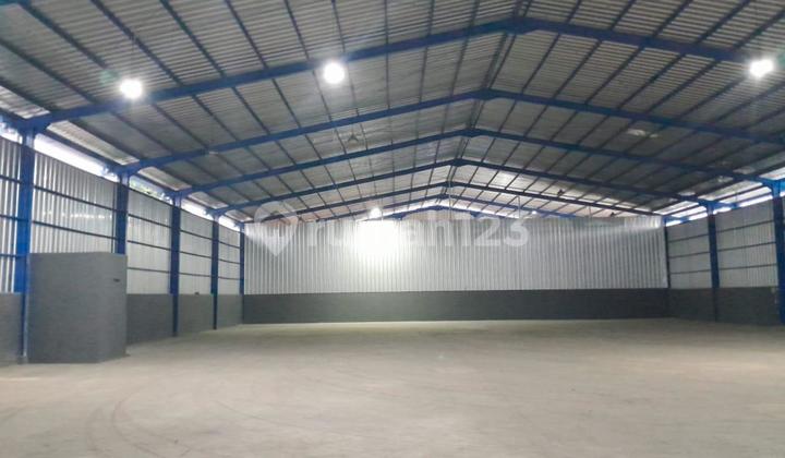 Ready-to-use warehouse for rent in Bojong Menteng, Rawalumbu, Bekasi.