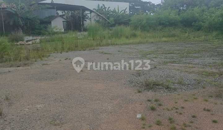 For Lease 8700 m² Land With 40 Ft Container Access in Cibubur