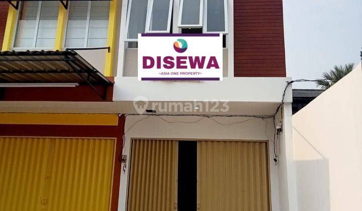 Disewakan Ruko Lokasi Strategis Dipinggir Jalan Rawa Lumbu Bekasi 1