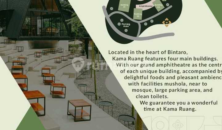 For Rent Ruang Usaha di Bintaro (Kama Ruang) 1