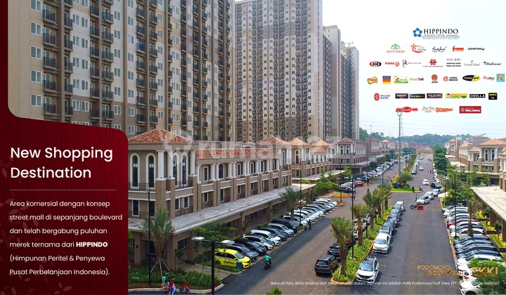 Apartments in Cimanggis, Podomoro Golf View, EKKI, Move-in Ready