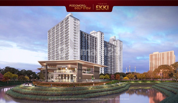 Apartments in Cimanggis, Podomoro Golf View, EKKI, Move-in Ready