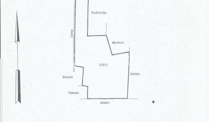 Tanah di Cirendeu, Tangerang Selatan, SHM, Siap Bangun