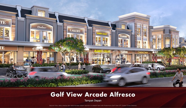 Shop House for Sale in Cimanggis, Podomoro Golf View, Ready for Thriving Business 2