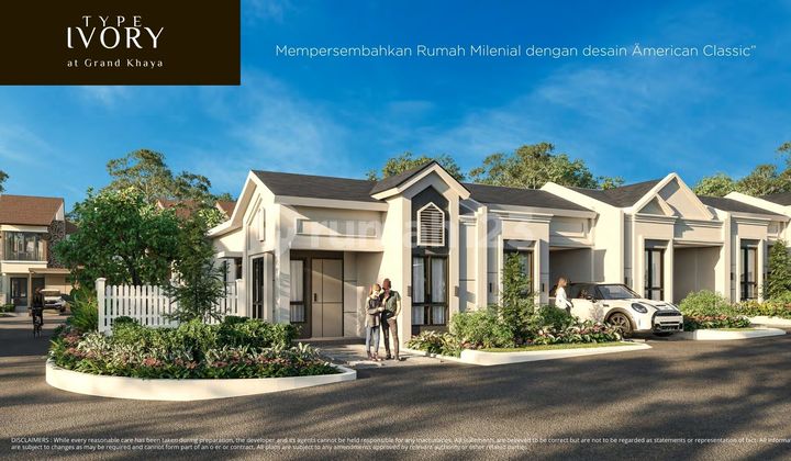 House in Cimanggis, Podomoro Golf View, Perfect for Young Couples