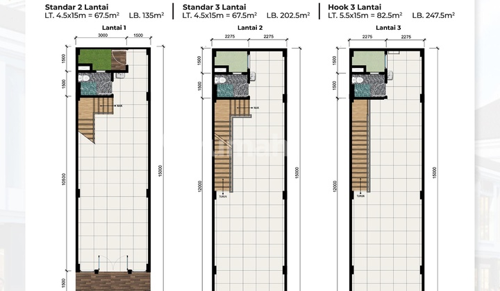 Cheap 3-Story Ready-to-Use Shop House in Cimanggis Golf Estate 2