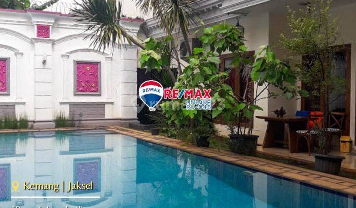 Rumah Mewah dan Luas Siap Huni ada Kolam Renang di Kemang Jaksel 1