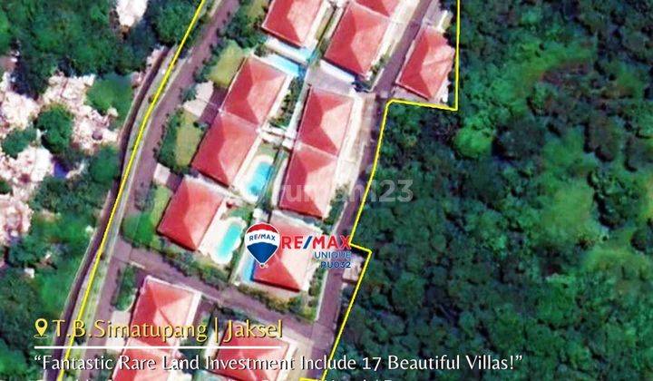 Tanah Luas Bonus 17 Rumah Villa Strategis di TB Simatupang Jaksel 1